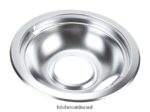 אַחֵר KitchenAid טווח חשמלי מבער עגול קערת טפטוף, כרום קבצים מצורפים ואביזרים 4PF80N174 - Image 2