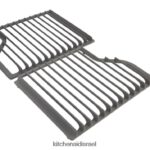 אַחֵר KitchenAid סורג אבן רטוב ערכת 4 מבערים קבצים מצורפים ואביזרים 4PF80N207
