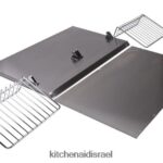 אַחֵר KitchenAid ערכת אחורי מכסה מנוע עם מדף - נירוסטה 30 אינץ' קבצים מצורפים ואביזרים 4PF80N206