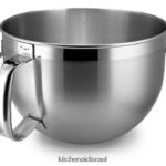 אַחֵר KitchenAid קערה עם פסים למיקסר סטנד להרמת קערה (מתאים לדגם kp26n9x) קבצים מצורפים ואביזרים 4PF80N130
