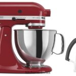 אימפריה אדום KitchenAid מערבל סטנד עם ראש הטיה מסדרת artisan 5 ליטר עם מקצף קצה גמיש מכשירים 4PF80N83