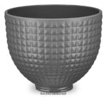 אפור KitchenAid קערת קרמיקה משובצת 5 ליטר קבצים מצורפים ואביזרים 4PF80N129 - Image 2