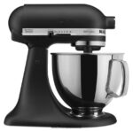 ברזל יצוק שחור KitchenAid מיקסר סטנד עם ראש הטיה מסדרת artisan 5 ליטר מכשירים 4PF80N39 - Image 2