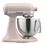 ורוד נוצה KitchenAid מיקסר סטנד עם ראש הטיה מסדרת artisan 5 ליטר עם חבילת אביזרים מובחרים מכשירים 4PF80N11 - Image 2