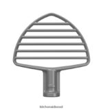 כסף KitchenAid מקצף מאפים למיקסרים מעמדים להרמת קערה קבצים מצורפים ואביזרים 4PF80N106 - Image 2