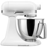 לבן KitchenAid מיקסר סטנד מיני 3.5 ליטר עם ראש הטיה artisan מכשירים 4PF80N77