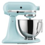 מים מינרליים כחולים KitchenAid מיקסר סטנד דלוקס 4.5 ליטר עם ראש הטיה מכשירים 4PF80N69