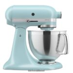 מים מינרליים כחולים KitchenAid מיקסר סטנד עם ראש הטיה מסדרת artisan 5 ליטר עם חבילת אביזרים מובחרים מכשירים 4PF80N8 - Image 2