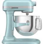 מים מינרליים כחולים KitchenAid מערבל סטנד 7 ליטר להרמת קערה עם נקודות מגע פרימיום מעוצבות מחדש מכשירים 4PF80N19