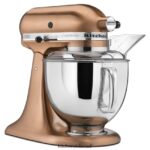 נחושת סאטן KitchenAid מיקסר סטנד עם ראש הטיה מסדרה מתכתי מותאם אישית 5 ליטר מכשירים 4PF80N102