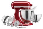 סוכריות תפוח אדום KitchenAid מיקסר סטנד עם ראש הטיה מסדרת artisan 5 ליטר עם חבילת אביזרים מובחרים מכשירים 4PF80N6 - Image 2