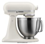 פורצלן לבן KitchenAid מיקסר סטנד עם ראש הטיה מסדרת artisan 5 ליטר עם חבילת אביזרים מובחרים מכשירים 4PF80N13 - Image 2