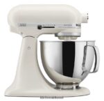 פורצלן לבן KitchenAid מיקסר סטנד עם ראש הטיה מסדרת artisan 5 ליטר מכשירים 4PF80N63 - Image 2