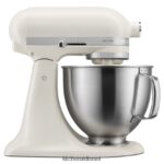 פורצלן לבן KitchenAid מיקסר סטנד עם ראש הטיה מסדרת artisan 5 ליטר עם נקודות מגע מובחרות מכשירים 4PF80N37