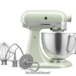 פיסטוק KitchenAid מיקסר סטנד עם ראש הטיה מסדרת artisan 5 ליטר עם נקודות מגע מובחרות מכשירים 4PF80N29