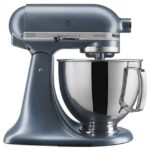 פלדה כחולה KitchenAid מיקסר סטנד עם ראש הטיה מסדרת artisan 5 ליטר מכשירים 4PF80N59