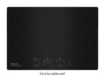 פלדת אל - חלד KitchenAid 30 אינץ' 5 אלמנטים חיישן כיריים אינדוקציה מכשירים 4PF80N167