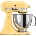 צהוב מלכותי KitchenAid מיקסר סטנד עם ראש הטיה מסדרת artisan 5 ליטר מכשירים 4PF80N48