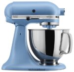 קטיפה כחולה KitchenAid מיקסר סטנד עם ראש הטיה מסדרת artisan 5 ליטר מכשירים 4PF80N58