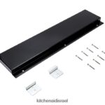 שָׁחוֹר KitchenAid טווח החלקה אחורי קבצים מצורפים ואביזרים 4PF80N190