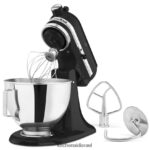 שחור אוניקס KitchenAid מיקסר סטנד 4.5 ליטר עם ראש הטיה מכשירים 4PF80N104