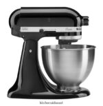 שחור אוניקס KitchenAid מיקסר סטנד עם ראש הטיה מסדרה קלאסית 4.5 ליטר מכשירים 4PF80N72 - Image 2