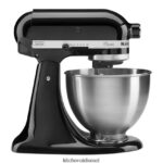 שחור אוניקס KitchenAid מיקסר סטנד עם ראש הטיה מסדרה קלאסית 4.5 ליטר מכשירים 4PF80N72