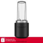 שחור מט KitchenAid גו בלנדר אישי אלחוטי - סוללה נמכרת בנפרד מכשירים 4PF80N242 - Image 2