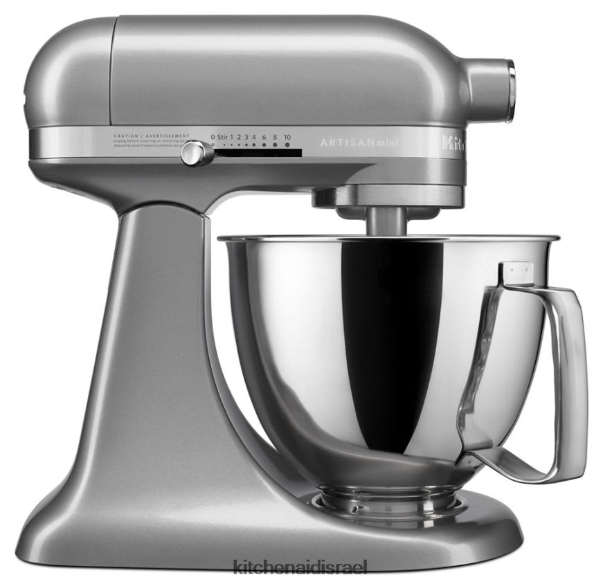 קונטור כסף KitchenAid מיקסר סטנד מיני 3.5 ליטר עם ראש הטיה artisan מכשירים 4PF80N74