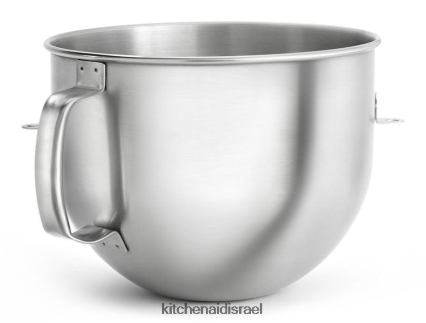 אַחֵר KitchenAid קערת נירוסטה מלוטשת 5.5 ליטר למיקסרים נבחרים עם סטנד להרמת קערה קבצים מצורפים ואביזרים 4PF80N145