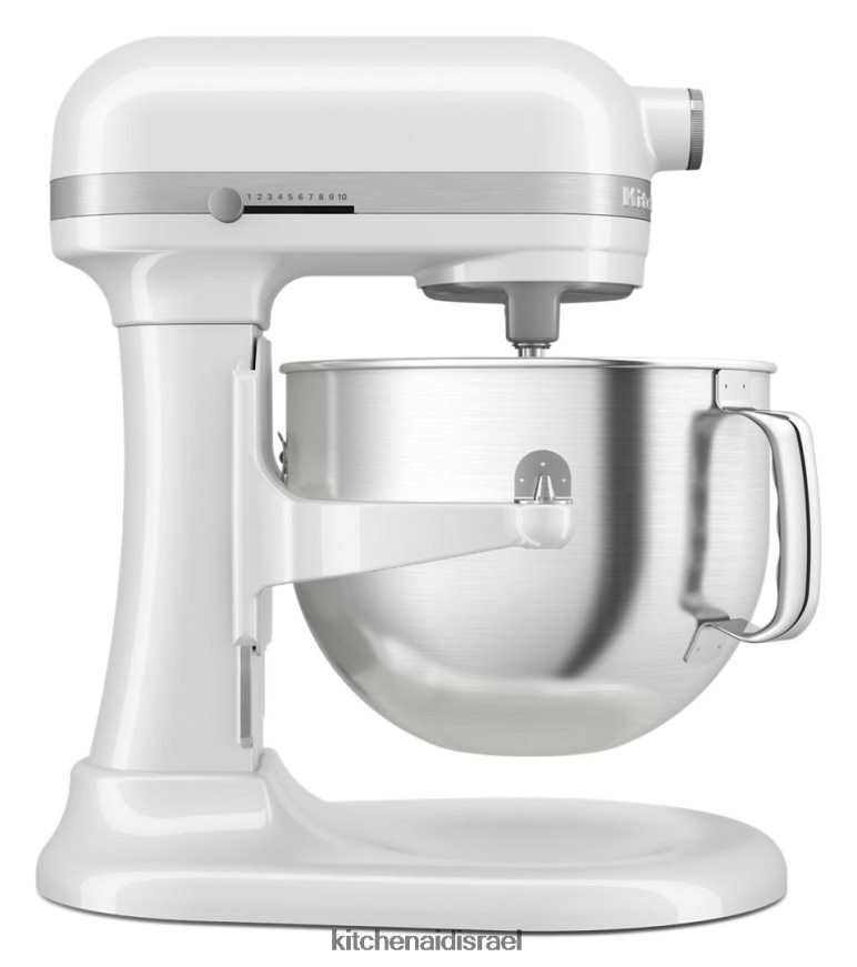 לבן KitchenAid מערבל סטנד 7 ליטר להרמת קערה עם נקודות מגע פרימיום מעוצבות מחדש מכשירים 4PF80N17