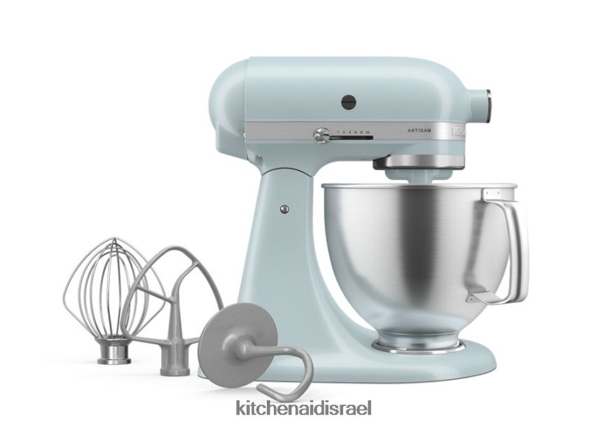 מים מינרליים כחולים KitchenAid מיקסר סטנד עם ראש הטיה מסדרת artisan 5 ליטר עם נקודות מגע מובחרות מכשירים 4PF80N23