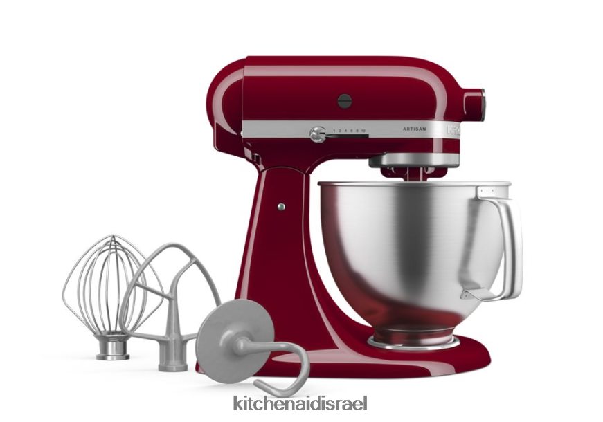 אימפריה אדום KitchenAid מיקסר סטנד עם ראש הטיה מסדרת artisan 5 ליטר עם נקודות מגע מובחרות מכשירים 4PF80N30