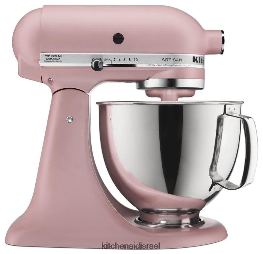 ורד מיובש מט KitchenAid מיקסר סטנד עם ראש הטיה מסדרת artisan 5 ליטר מכשירים 4PF80N60