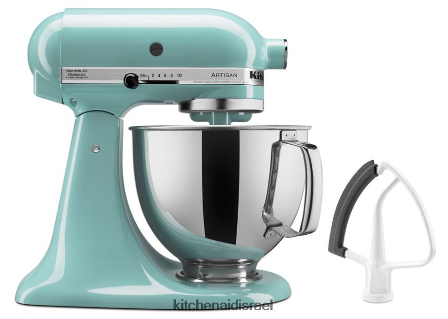 אקווה שמיים KitchenAid מערבל סטנד עם ראש הטיה מסדרת artisan 5 ליטר עם מקצף קצה גמיש מכשירים 4PF80N84