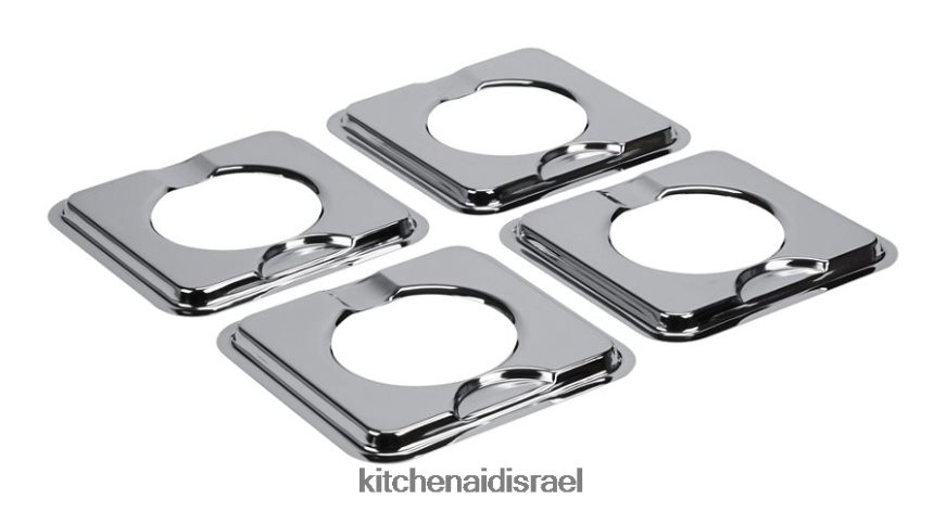 אַחֵר KitchenAid קערות טפטוף מבערות טווח גז מרובעות קבצים מצורפים ואביזרים 4PF80N181