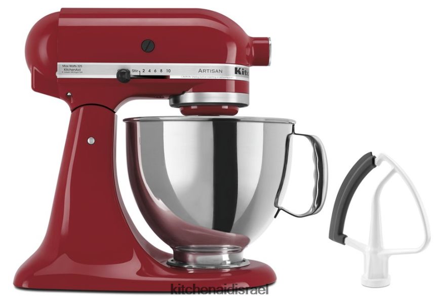 אימפריה אדום KitchenAid מערבל סטנד עם ראש הטיה מסדרת artisan 5 ליטר עם מקצף קצה גמיש מכשירים 4PF80N83