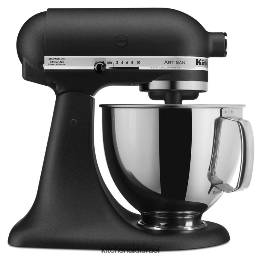 ברזל יצוק שחור KitchenAid מיקסר סטנד עם ראש הטיה מסדרת artisan 5 ליטר מכשירים 4PF80N39