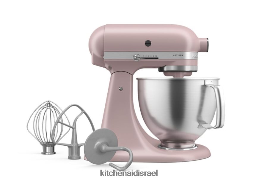 ורד מיובש מט KitchenAid מיקסר סטנד עם ראש הטיה מסדרת artisan 5 ליטר עם נקודות מגע מובחרות מכשירים 4PF80N31