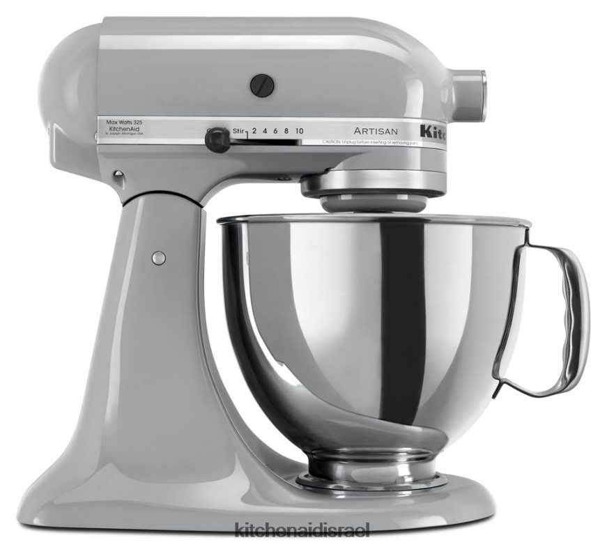 כרום מתכתי KitchenAid מיקסר סטנד עם ראש הטיה מסדרת artisan 5 ליטר מכשירים 4PF80N38