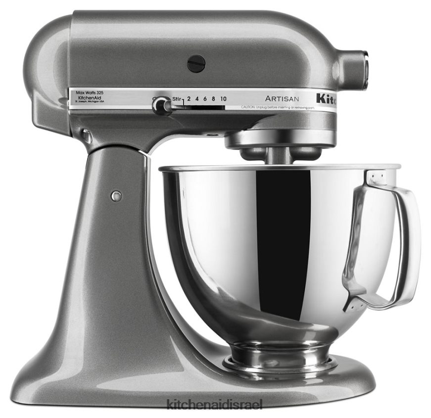 מדליון כסף KitchenAid מיקסר סטנד עם ראש הטיה מסדרת artisan 5 ליטר מכשירים 4PF80N40