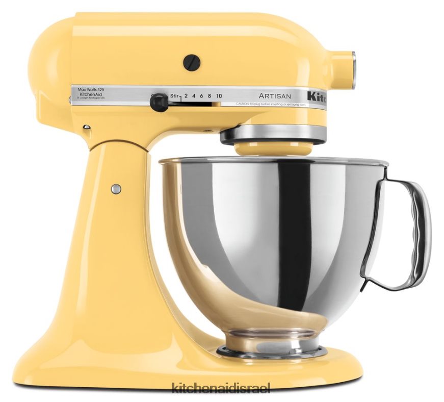 צהוב מלכותי KitchenAid מיקסר סטנד עם ראש הטיה מסדרת artisan 5 ליטר מכשירים 4PF80N48