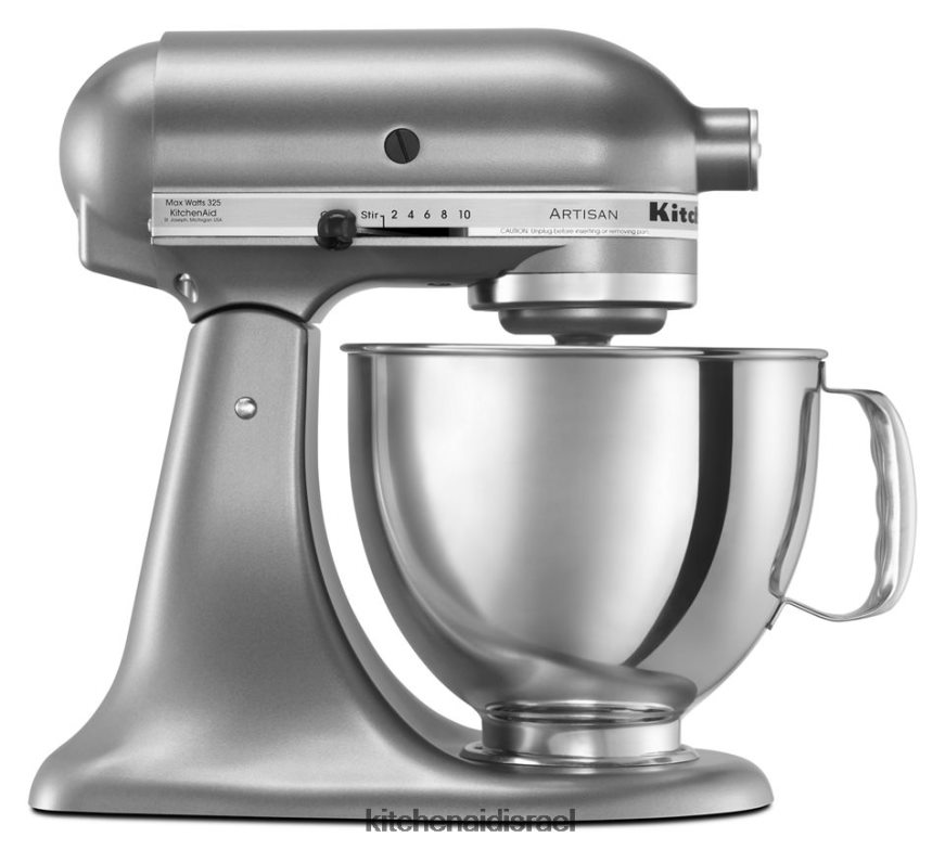 קונטור כסף KitchenAid מיקסר סטנד עם ראש הטיה מסדרת artisan 5 ליטר מכשירים 4PF80N43