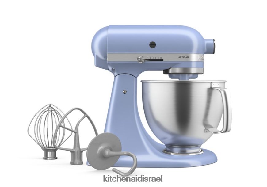 קטיפה כחולה KitchenAid מיקסר סטנד עם ראש הטיה מסדרת artisan 5 ליטר עם נקודות מגע מובחרות מכשירים 4PF80N28