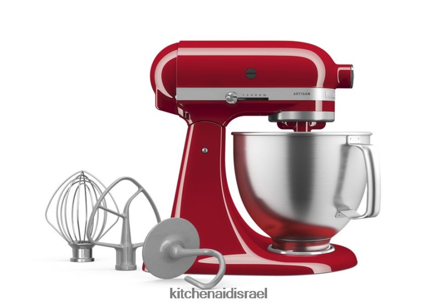 תשוקה אדום KitchenAid מיקסר סטנד עם ראש הטיה מסדרת artisan 5 ליטר עם נקודות מגע מובחרות מכשירים 4PF80N22